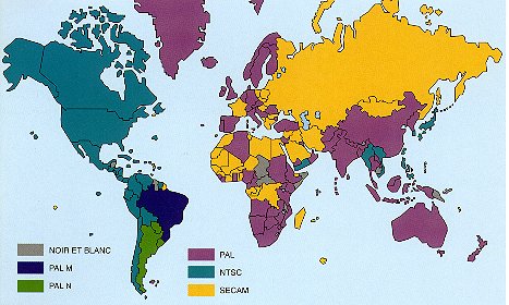 carte des standards